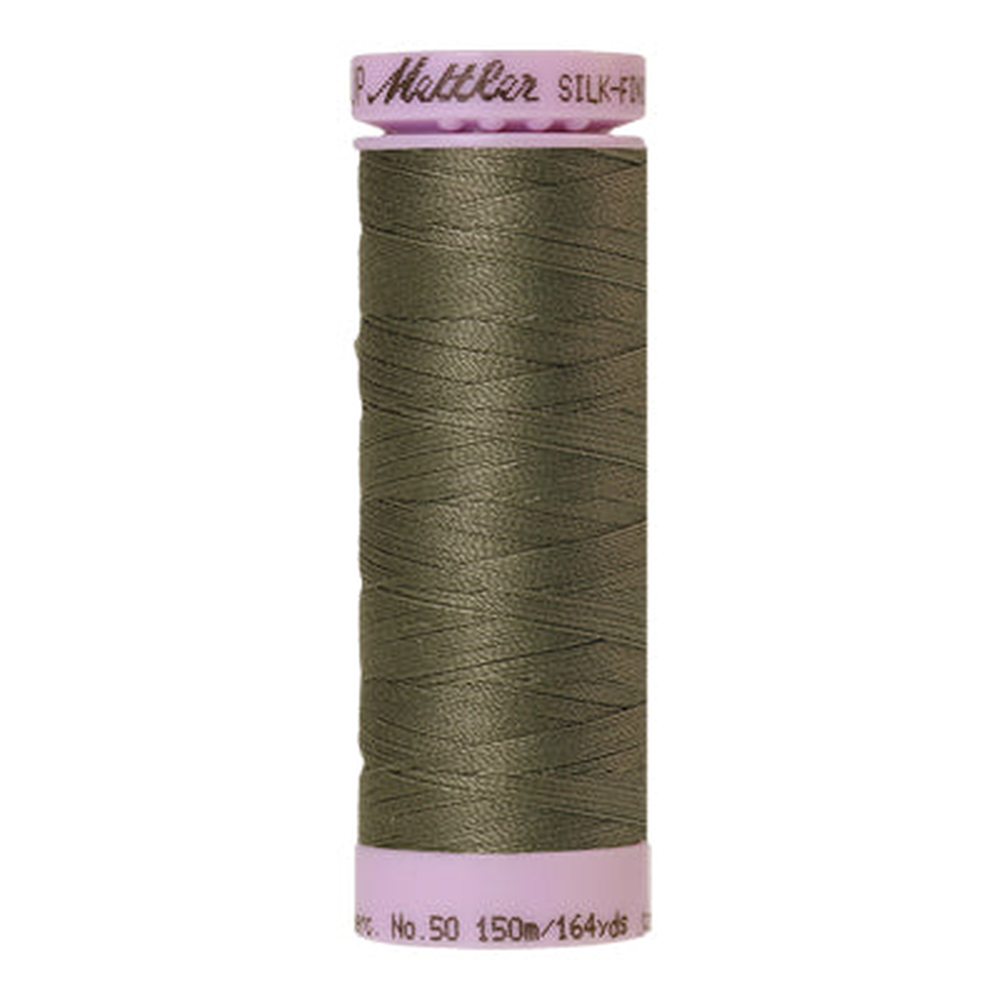 Mettler sewing thread spool in Olivine (0404) - 50wt 150m