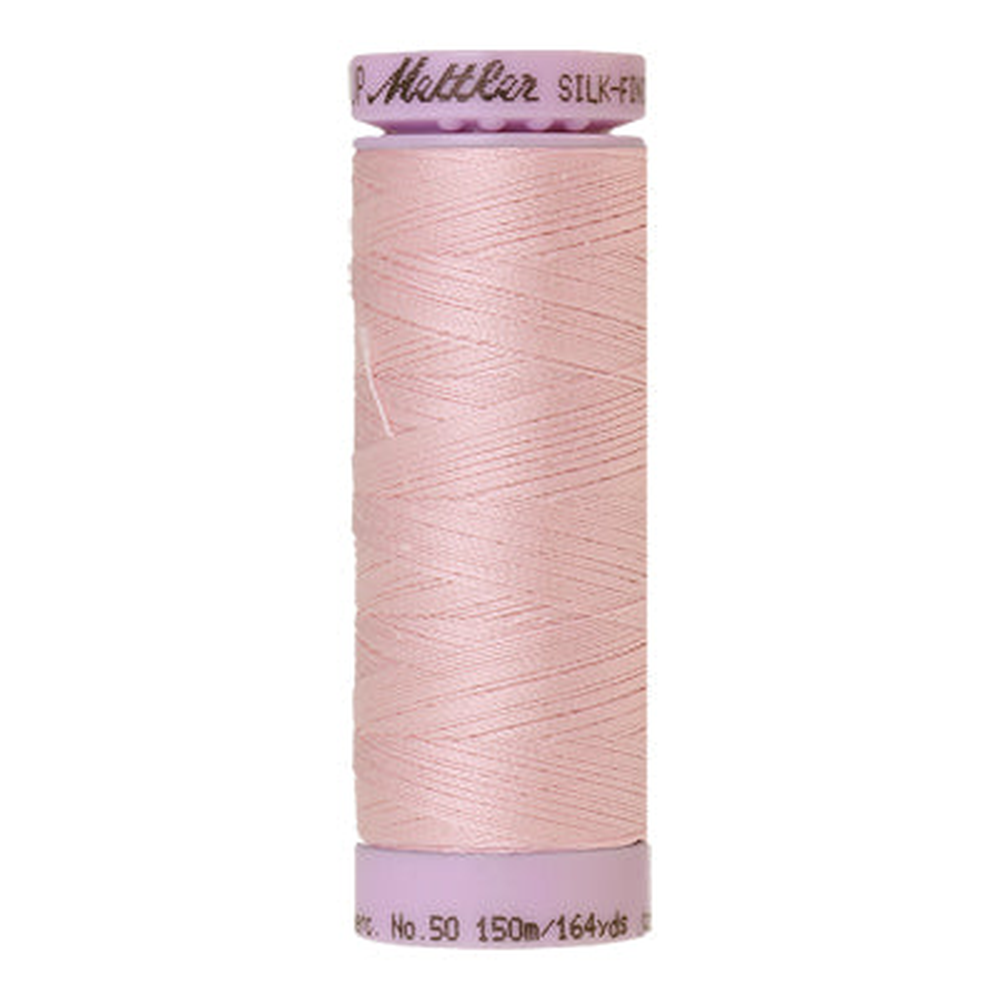 Mettler sewing thread spool in Parfait Pink (0085) - 50wt 150m