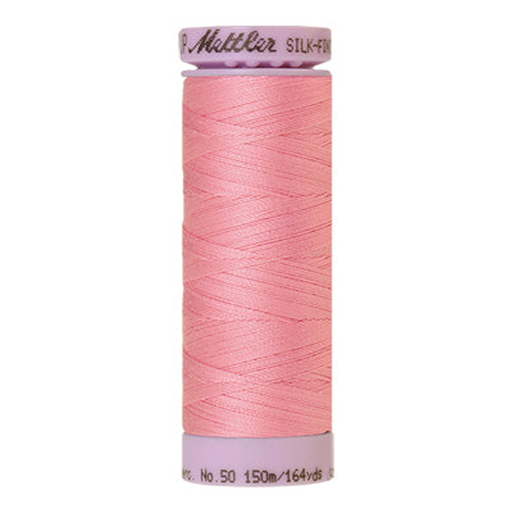 Mettler sewing thread spool in Petal Pink (1056) - 50wt 150m