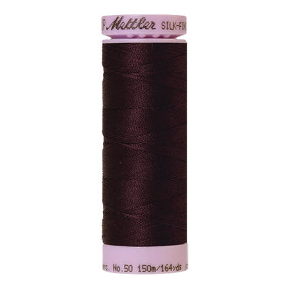 Mettler sewing thread spool in Plum Perfect (0481) - 50wt 150m