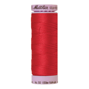 Mettler sewing thread spool in Poinsettia (0102) - 50wt 150m
