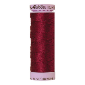 Mettler sewing thread spool in Pomegranate (0869) - 50wt 150m