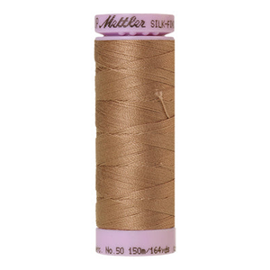 Mettler sewing thread spool in Praline (3566) - 50wt 150m