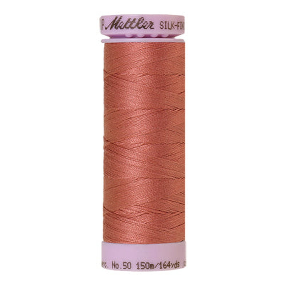 Mettler sewing thread spool in Red Planet (0638) - 50wt 150m