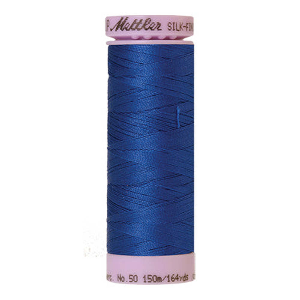 Mettler sewing thread spool in Royal Blue (1303) - 50wt 150m