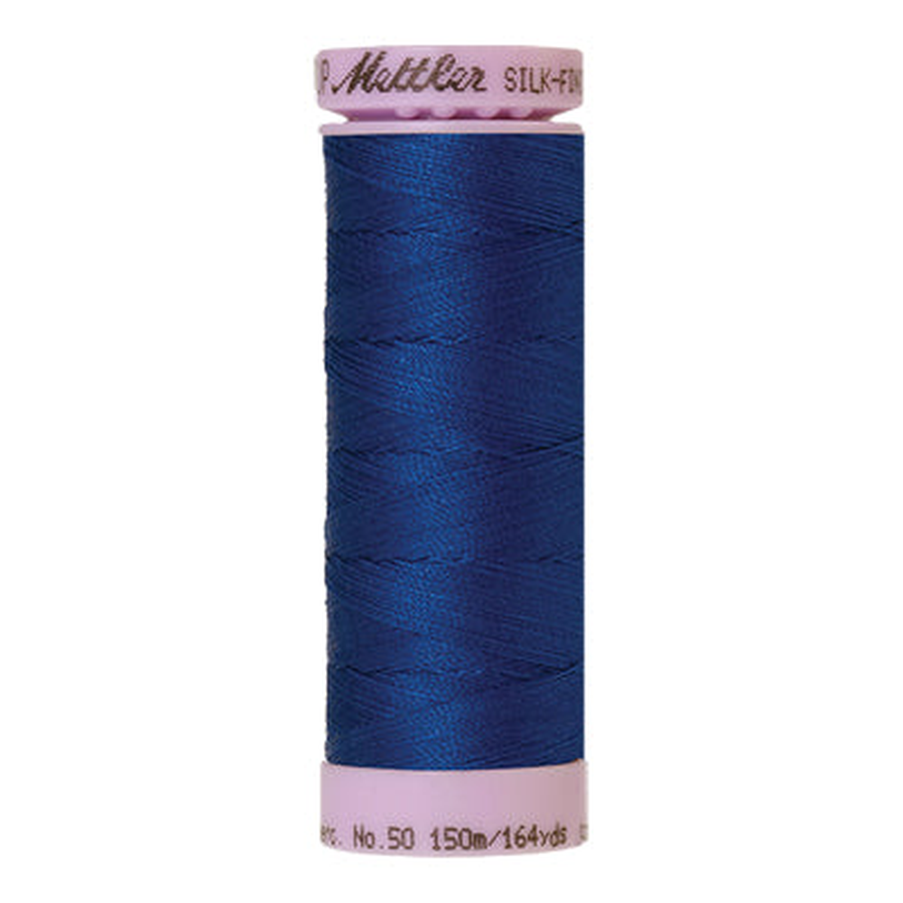 Mettler sewing thread spool in Royal Navy (0816) - 50wt 150m