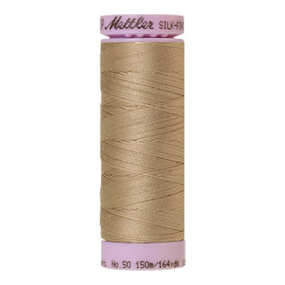 Mettler sewing thread spool in Sandstone (1222) - 50wt 150m