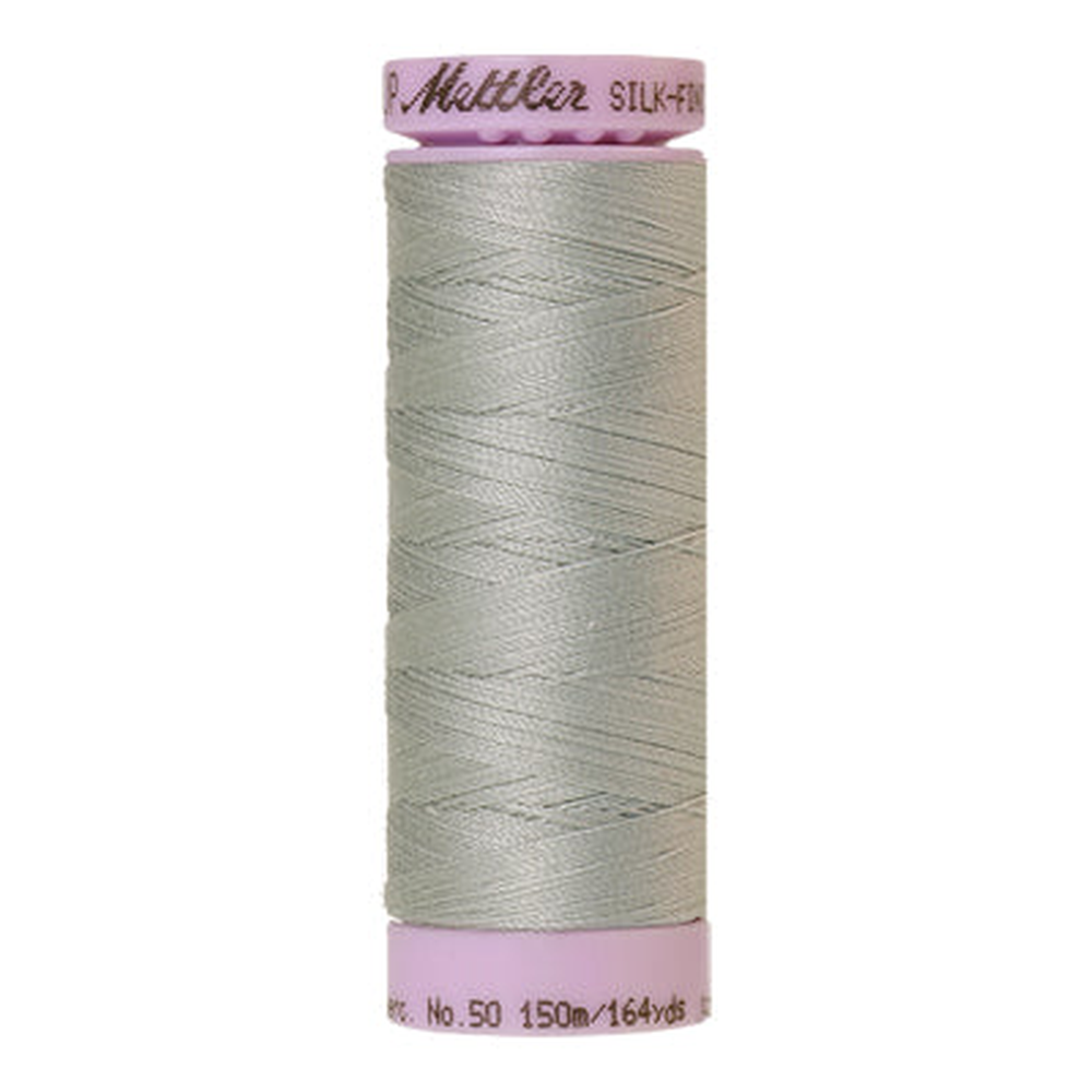 Mettler sewing thread spool in Silver Grey (1340) - 50wt 150m