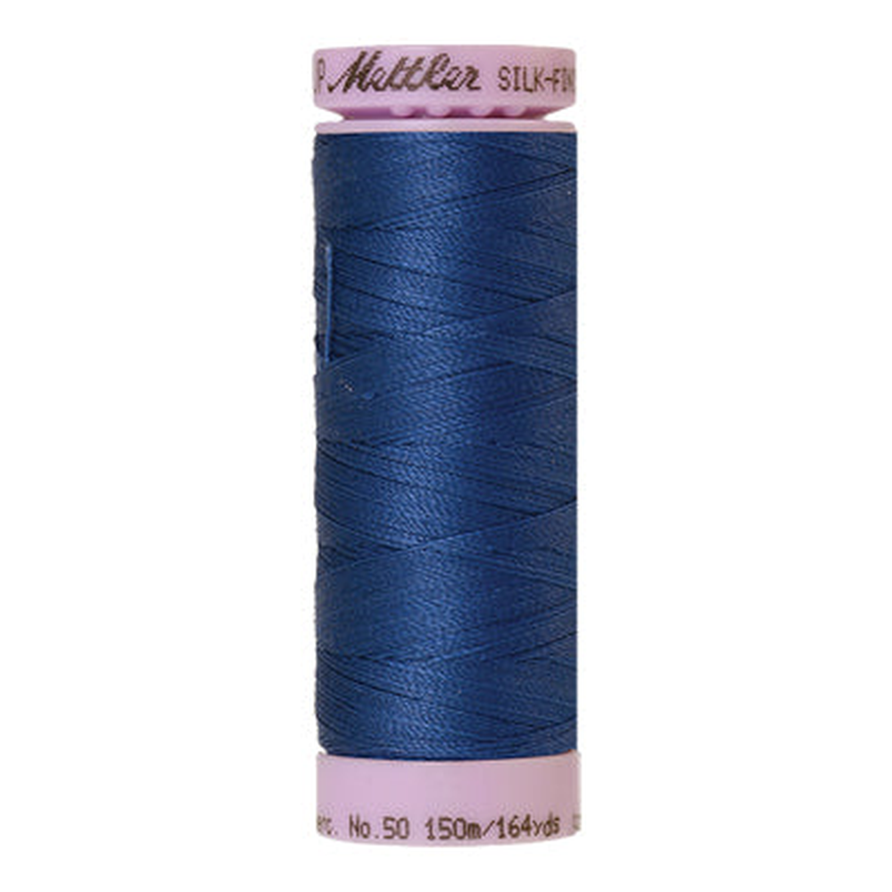 Mettler sewing thread spool in Steel Blue (1316) - 50wt 150m