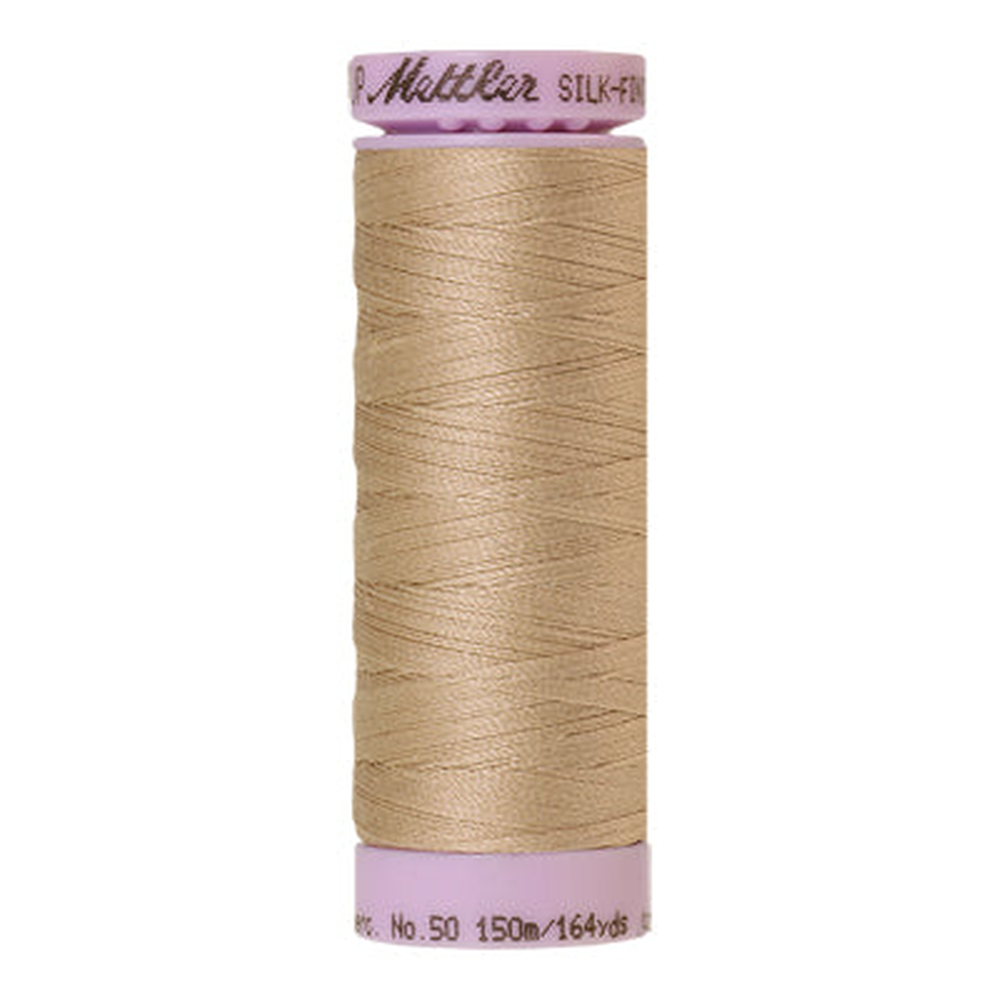 Mettler sewing thread spool in Straw (0538) - 50wt 150m