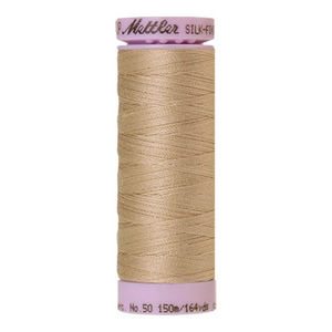 Mettler sewing thread spool in Straw (0538) - 50wt 150m