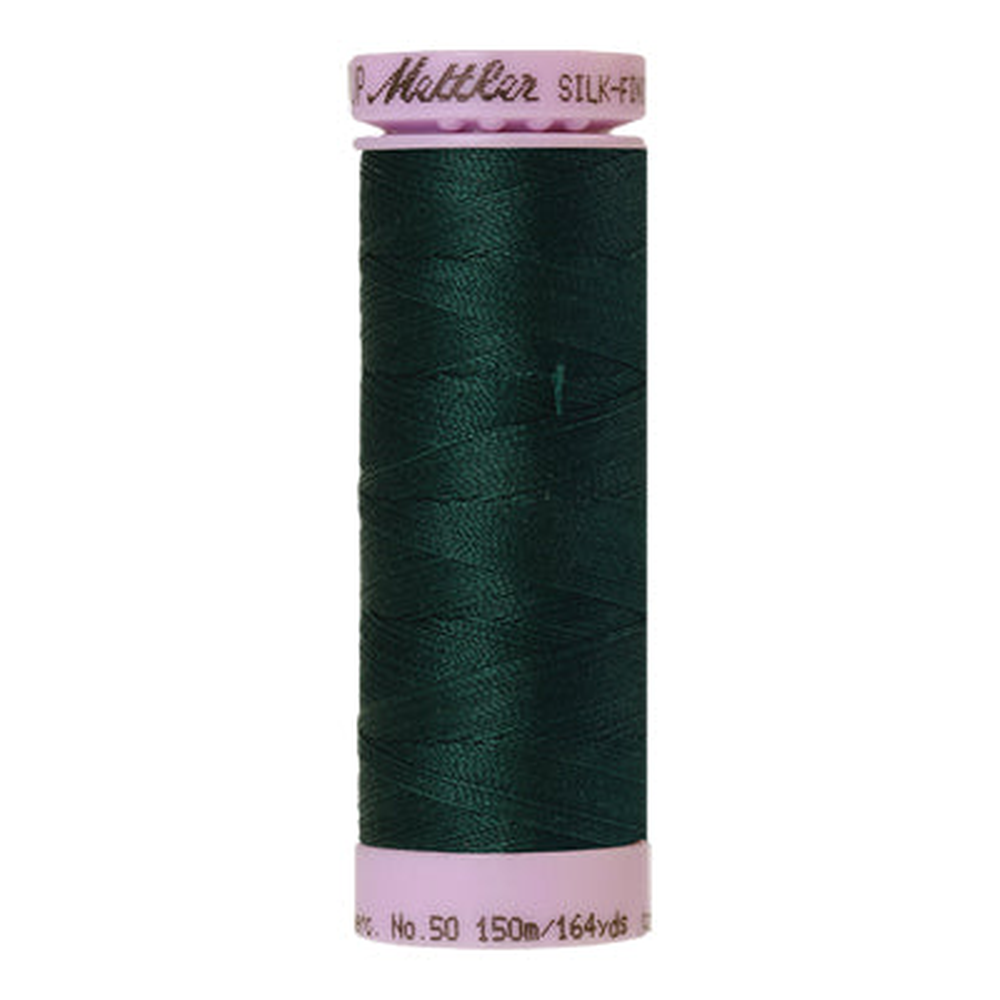 Mettler sewing thread spool in Swamp (0757) - 50wt 150m