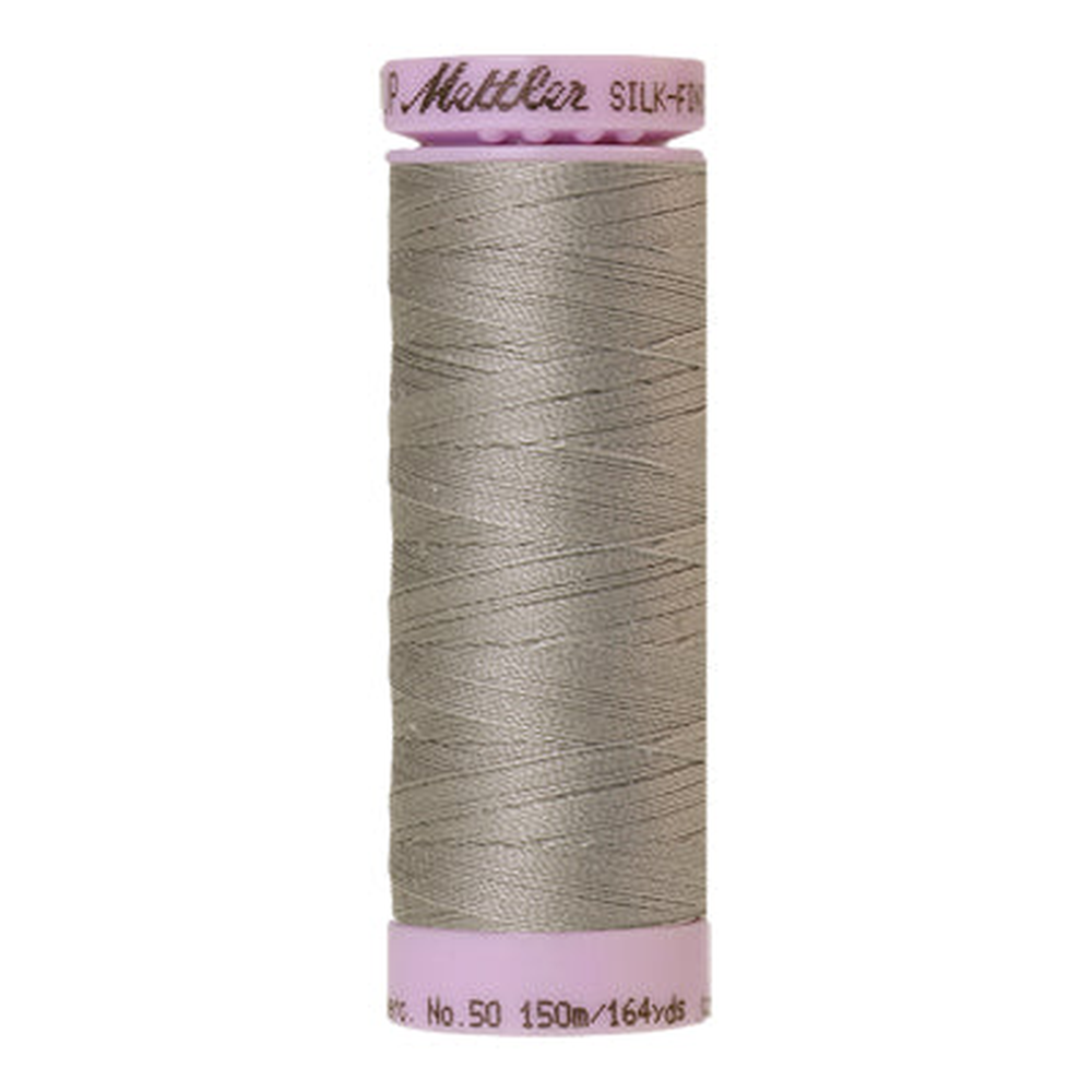 Mettler sewing thread spool in Titan Gray (0413) - 50wt 150m