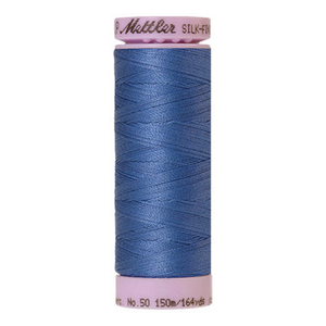 Mettler sewing thread spool in Tufts Blue (1464) - 50wt 150m