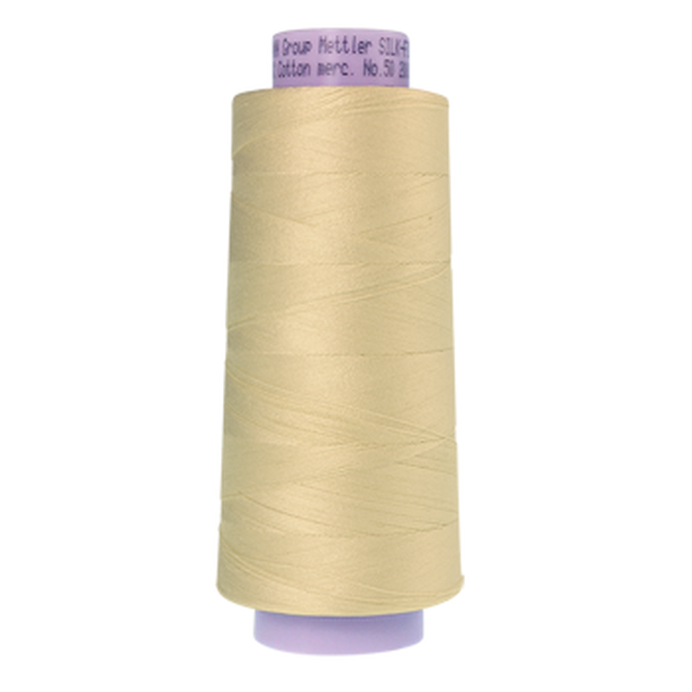 Mettler sewing thread spool in Antique White (3612) - 50wt 1829m