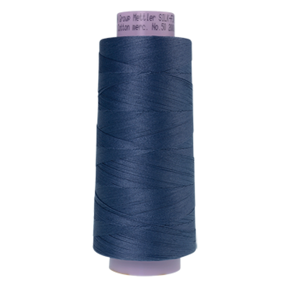 Mettler sewing thread spool in Blue Shadow (0311) - 50wt 1829m