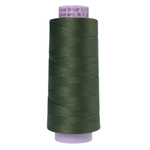 Mettler sewing thread spool in Burnt Olive (0731) - 50wt 1829m