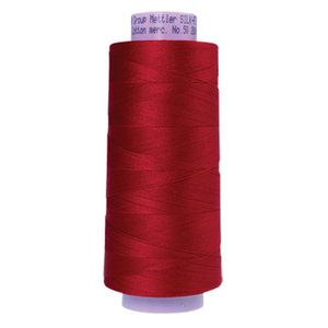 Mettler sewing thread spool in Country Red (0504) - 50wt 1829m