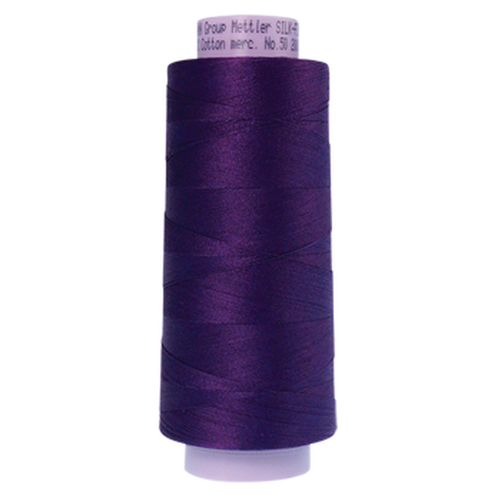 Mettler sewing thread spool in Deep Purple (0046) - 50wt 1829m