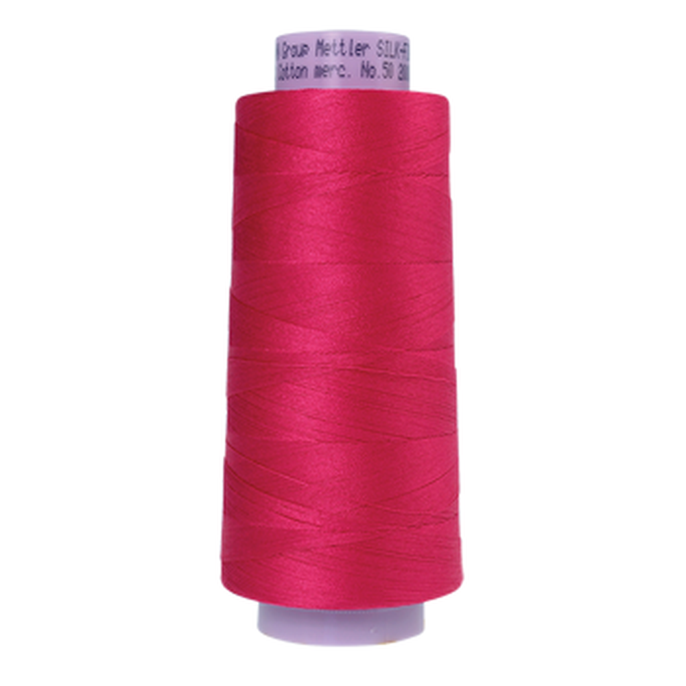Mettler sewing thread spool in Fuschia (1421) - 50wt 1829m