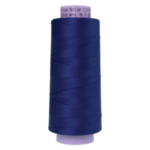 Mettler sewing thread spool in Imperial Blue (1304) - 50wt 1829m