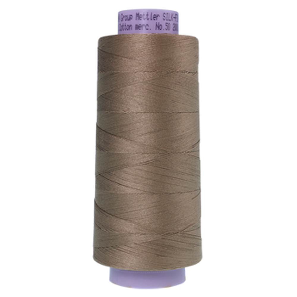 Mettler sewing thread spool in Khaki (1228) - 50wt 1829m