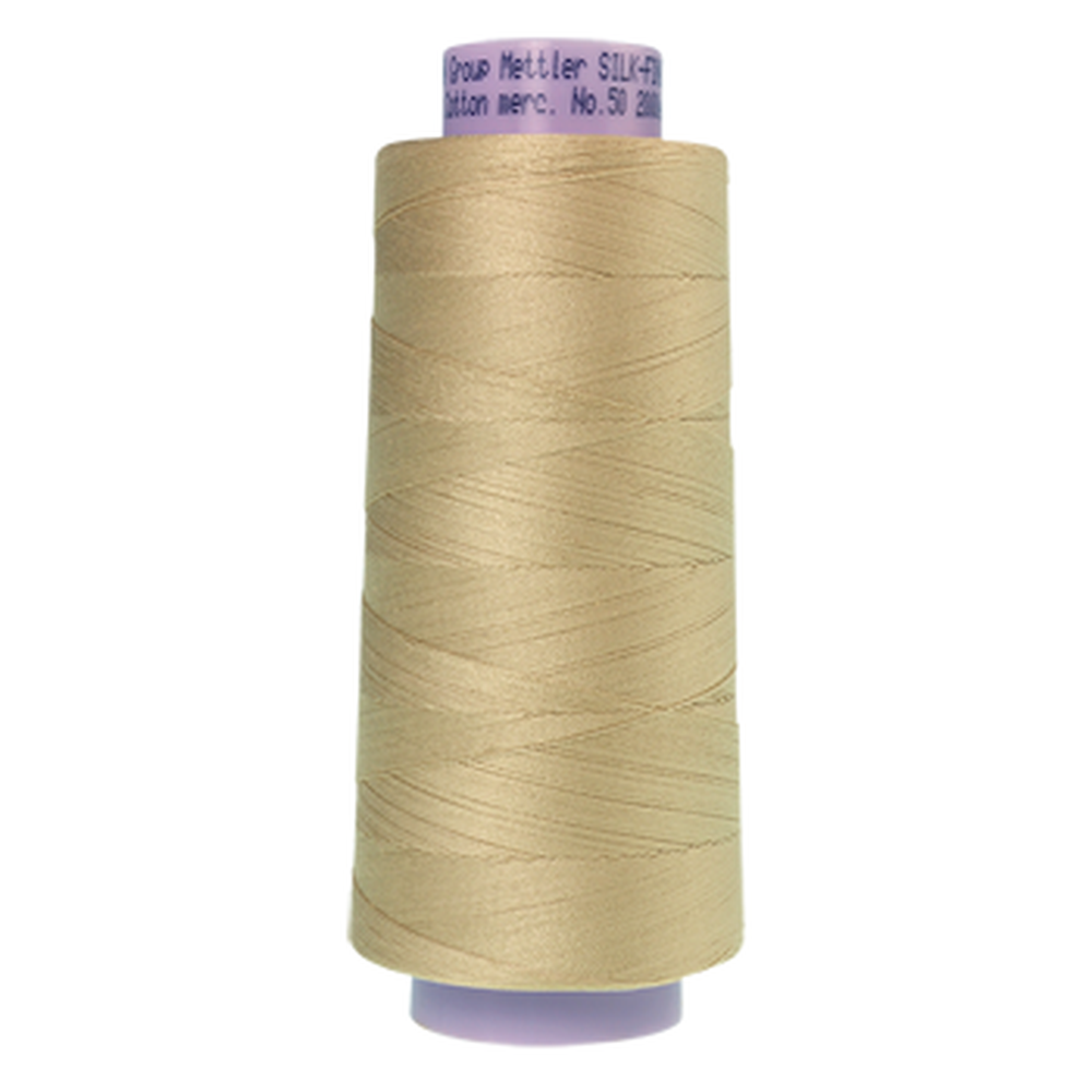 Mettler sewing thread spool in Oat Flakes (0537) - 50wt 1829m
