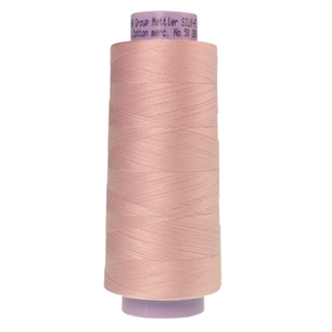 Mettler sewing thread spool in Parfait Pink (0085) - 50wt 1829m