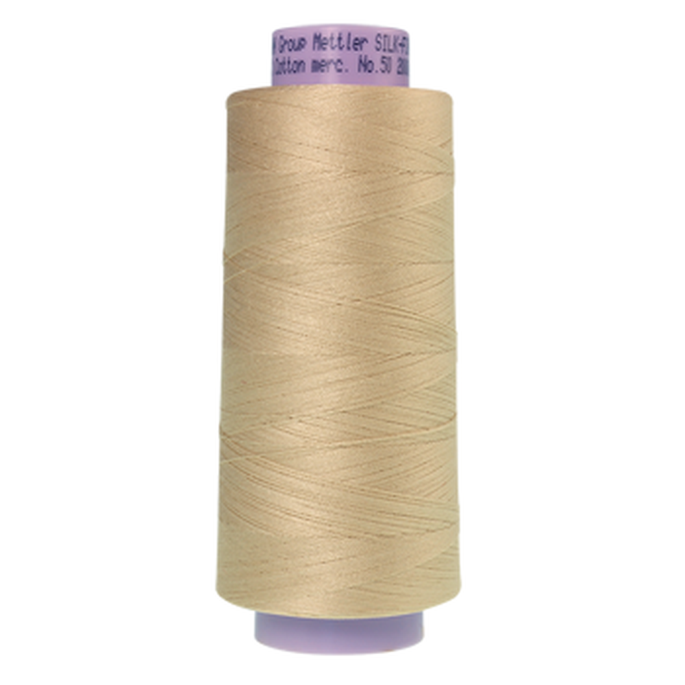 Mettler sewing thread spool in Pine Nut (0779) - 50wt 1829m