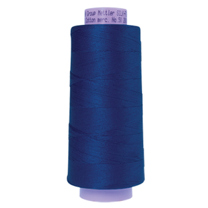 Mettler sewing thread spool in Royal Blue (1303) - 50wt 1829m