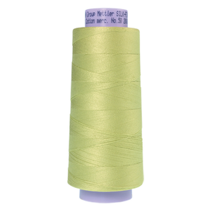 Mettler sewing thread spool in Spring Green (1343) - 50wt 1829m