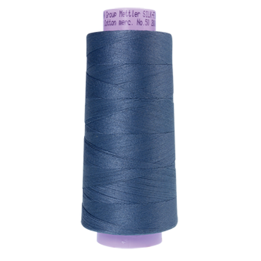 Mettler sewing thread spool in Stormy Sky (1275) - 50wt 1829m