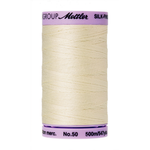 Mettler sewing thread spool in Antique White (3612) - 50wt 500m
