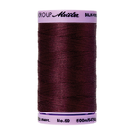 Mettler sewing thread spool in Beet Red (0111) - 50wt 500m
