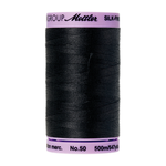 Mettler sewing thread spool in Black (4000) - 50wt 500m