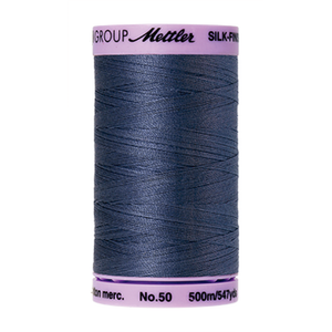 Mettler sewing thread spool in Blue Shadow (0311) - 50wt 500m