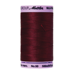 Mettler sewing thread spool in Cranberry (0918) - 50wt 500m