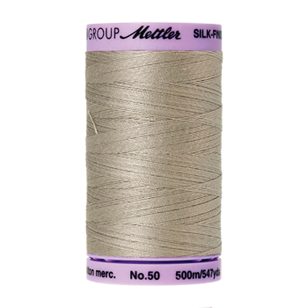 Mettler sewing thread spool in Drizzle (3559) - 50wt 500m