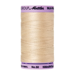 Mettler sewing thread spool in Eggshell (1000) - 50wt 500m
