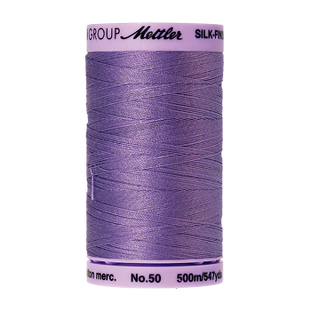 Mettler sewing thread spool in English Lavender (0029) - 50wt 500m