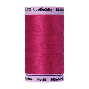 Mettler sewing thread spool in Fuschia (1421) - 50wt 500m