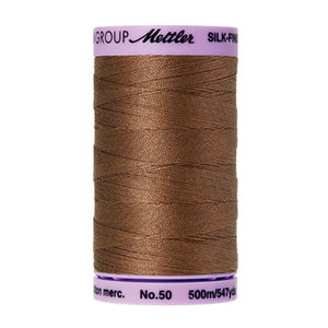 Mettler sewing thread spool in Hazelnut (0281) - 50wt 500m
