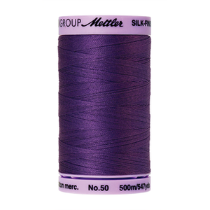 Mettler sewing thread spool in Iris Blue (0030) - 50wt 500m