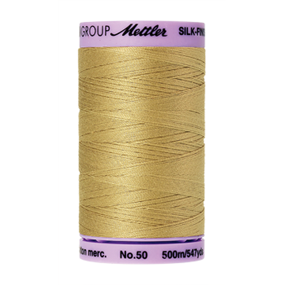 Mettler sewing thread spool in New Wheat (0857) - 50wt 500m