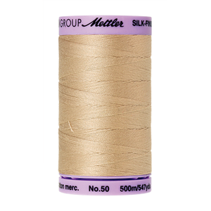 Mettler sewing thread spool in Oat Flakes (0537) - 50wt 500m