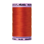 Mettler sewing thread spool in Paprika (0450) - 50wt 500m