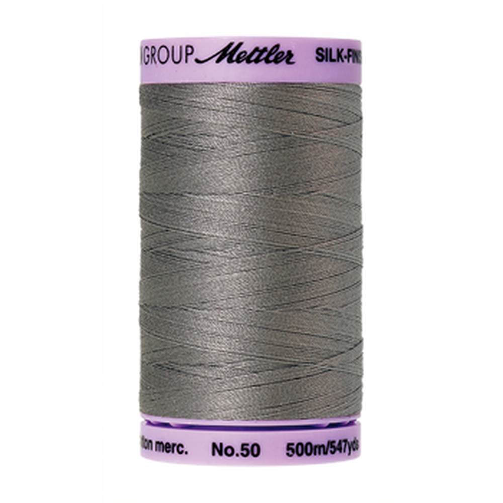 Mettler sewing thread spool in Rain Cloud (0322) - 50wt 500m