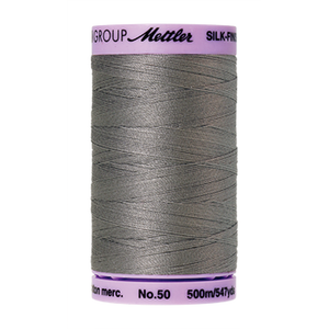 Mettler sewing thread spool in Rain Cloud (0322) - 50wt 500m