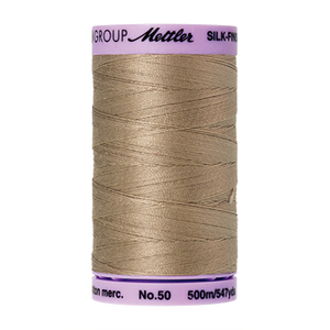 Mettler sewing thread spool in Sandstone (1222) - 50wt 500m