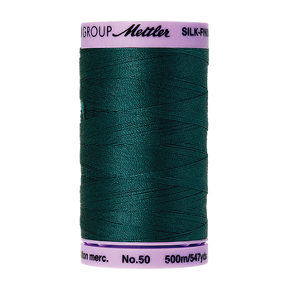 Mettler sewing thread spool in Spruce (0314) - 50wt 500m